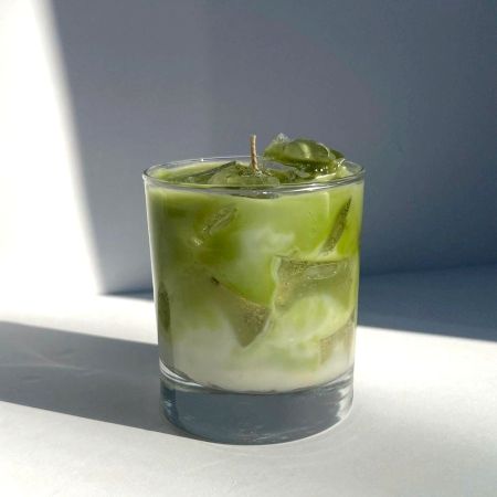 Handcrafted Matcha Inspired Soy Wax Candle